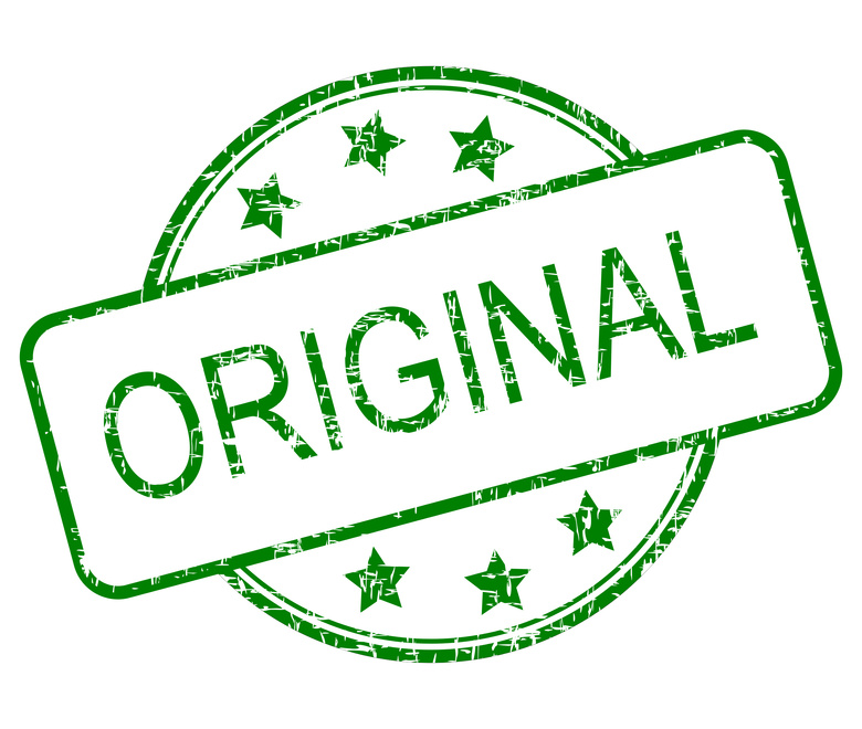 Original rubber stamp